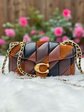 NWT Coach Tabby 20 Quilted Patchwork Purse